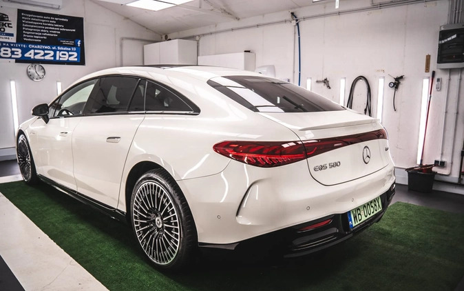 Mercedes-Benz EQS cena 495001 przebieg: 36000, rok produkcji 2022 z Korsze małe 56